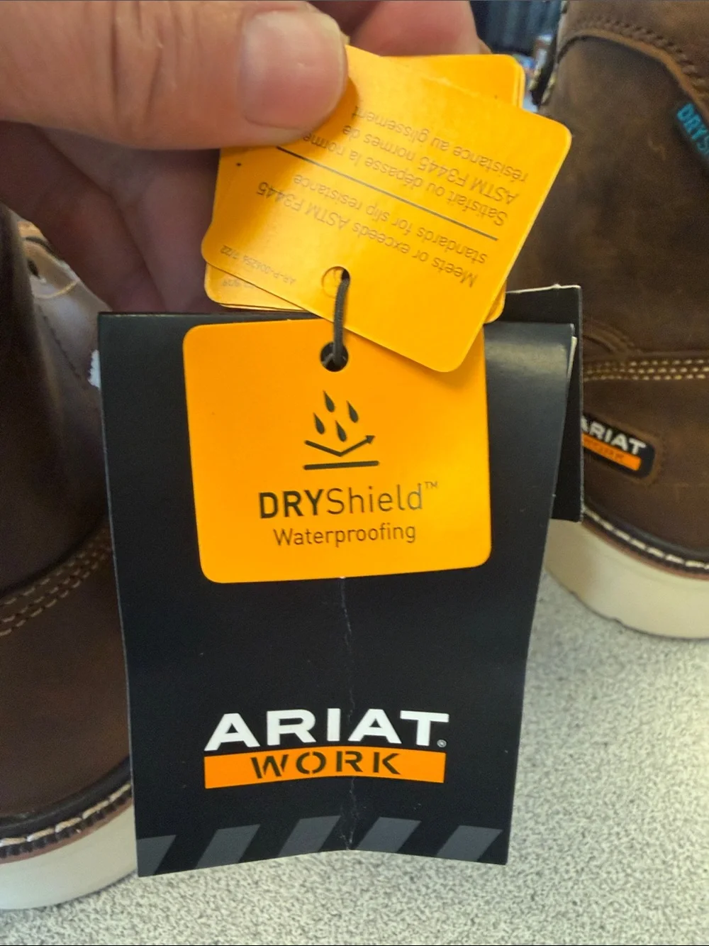 Ariat men rebar